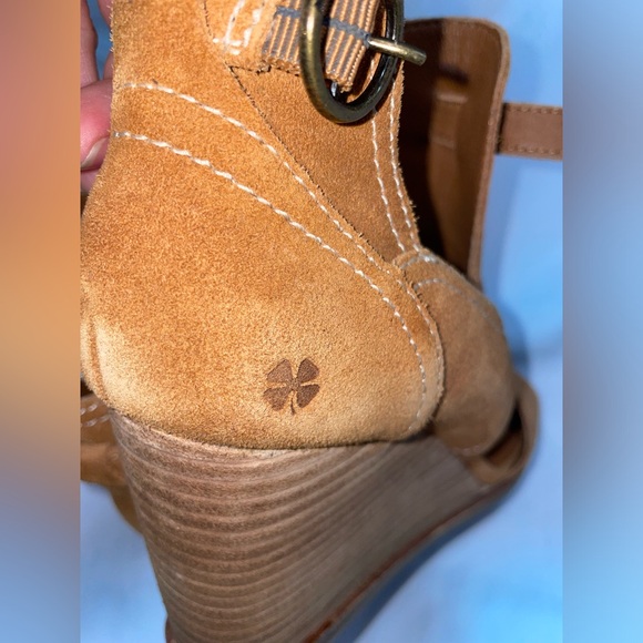 Sold NWT LUCKY BRAND LUKILI WEDGE SANDAL SIZE 9 - Picture 9 of 11